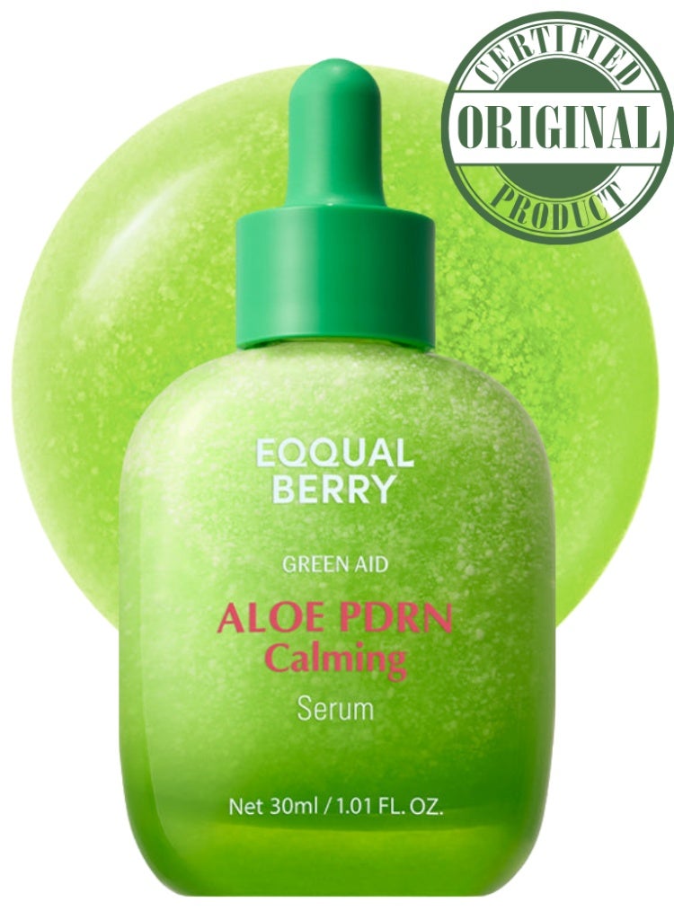 Eqqualberry Aloe PDRN Calming Serum – Soothing Hydration, Redness Relief & Barrier Support for Sensitive Skin - Image 2