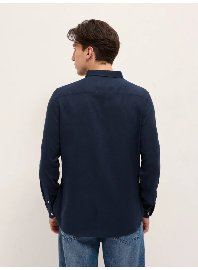 The Bear House  Men’s Long Sleeve Shirt – Classic, Comfortable and Stylish Essential for Work, Travel or Casual Outings for Men | Best Price UAE