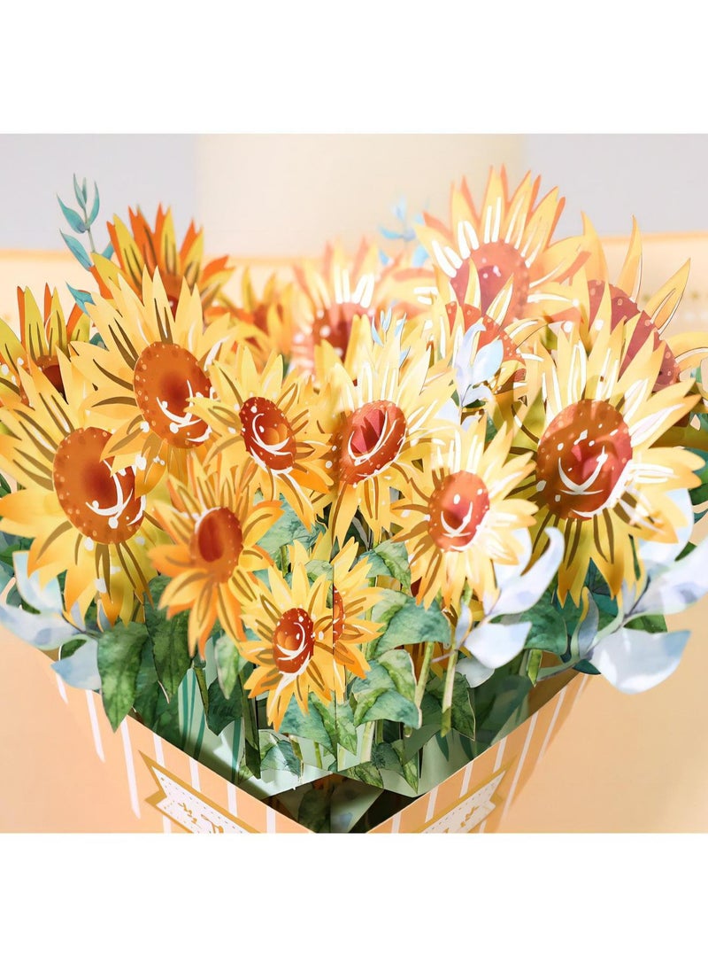 Fancy Elegant Flower Design 3D Pop-Up Card, Greeting Card for Mother's Day Gift,  Gift, Eid, Birthday, Wedding, Sturdy and Solid Cardstock Gift Card with Envelope and Thank You Card - pzsku/Z559A6058BE649A237786Z/45/_/1719205231/eeb2b94b-16f3-42f8-b62d-152690103175
