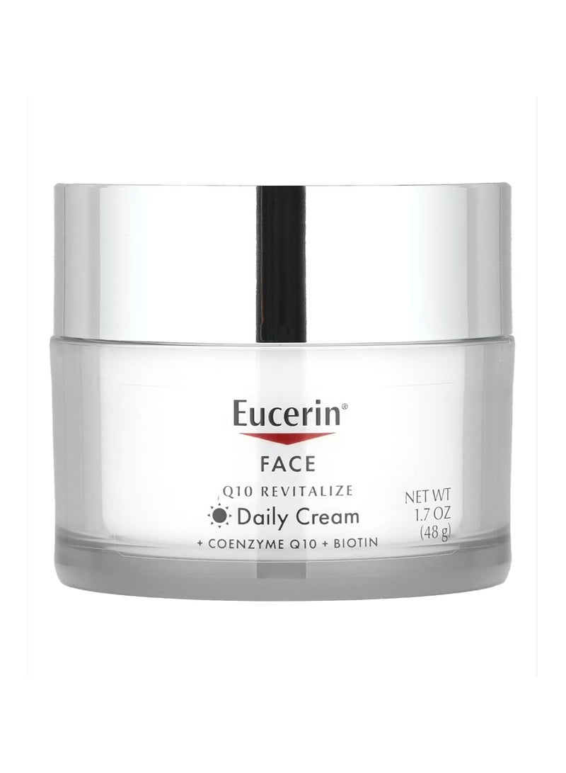 يوسيرين كريم الوجه Q10 اليومي المنشط بدون رائحة 1.7 أونصة (48 جم) - Image 1
