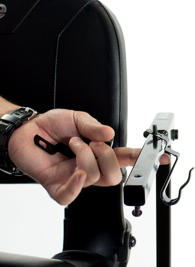 Challenger Mobility Cane Holder Clips 1 Pair (2 Pcs) for Most Mobility Scooter, Removable Arm Pads, Armrest Mount - Image 5