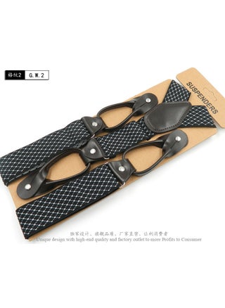British Style Button Suspenders 3.5cm Wide Plaid 2 white grid +120cm - pzsku/Z559A85A968F7335942FDZ/45/1746187735/d84f926b-731e-4277-aecf-dcf8ba12887a