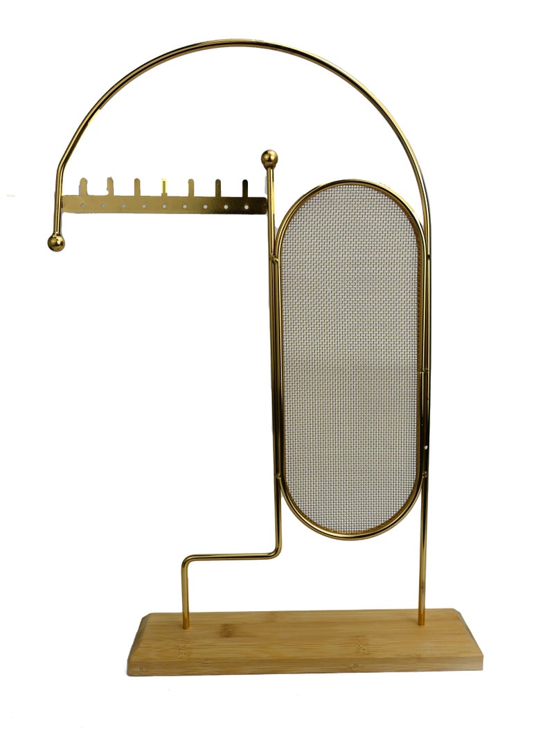 Jewellery Organizer for Women and Men, Necklace and Bracelet Holder, Dressing Table Jewelry Organizer, Jewellery Organiser Stand, Gifts for Her, Earring Holder for Earing Display - Aesthetic Decor