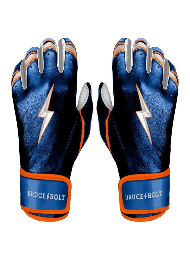 BRUCE BOLT Nimmo Series Short Cuff Blue Batting Glove - Blue XXLarge - Image 1