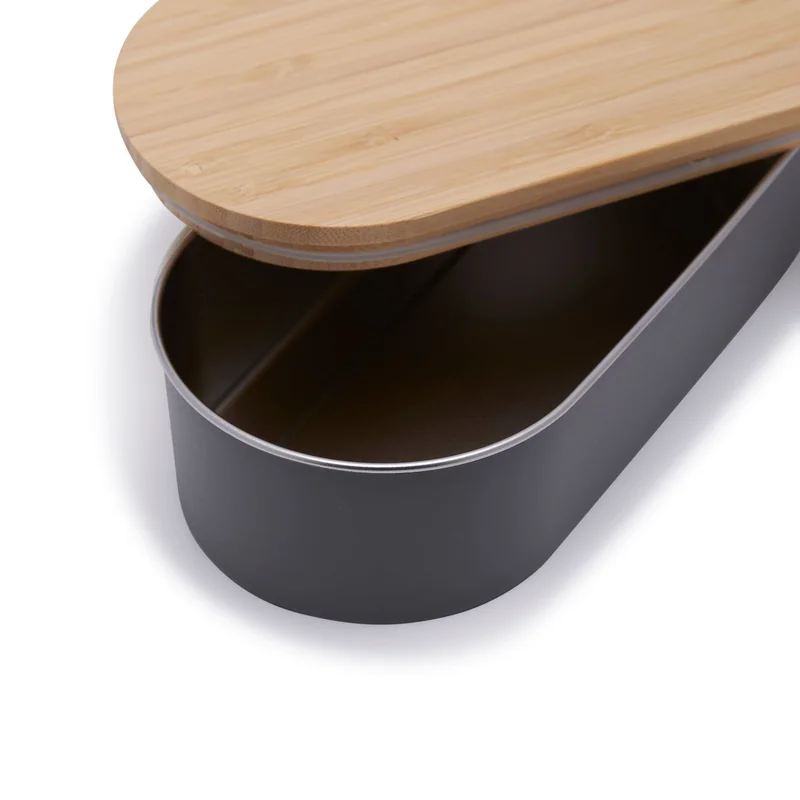 Simply Kitchen Lg Beo Container Stainless Steel With Bamboo Lid