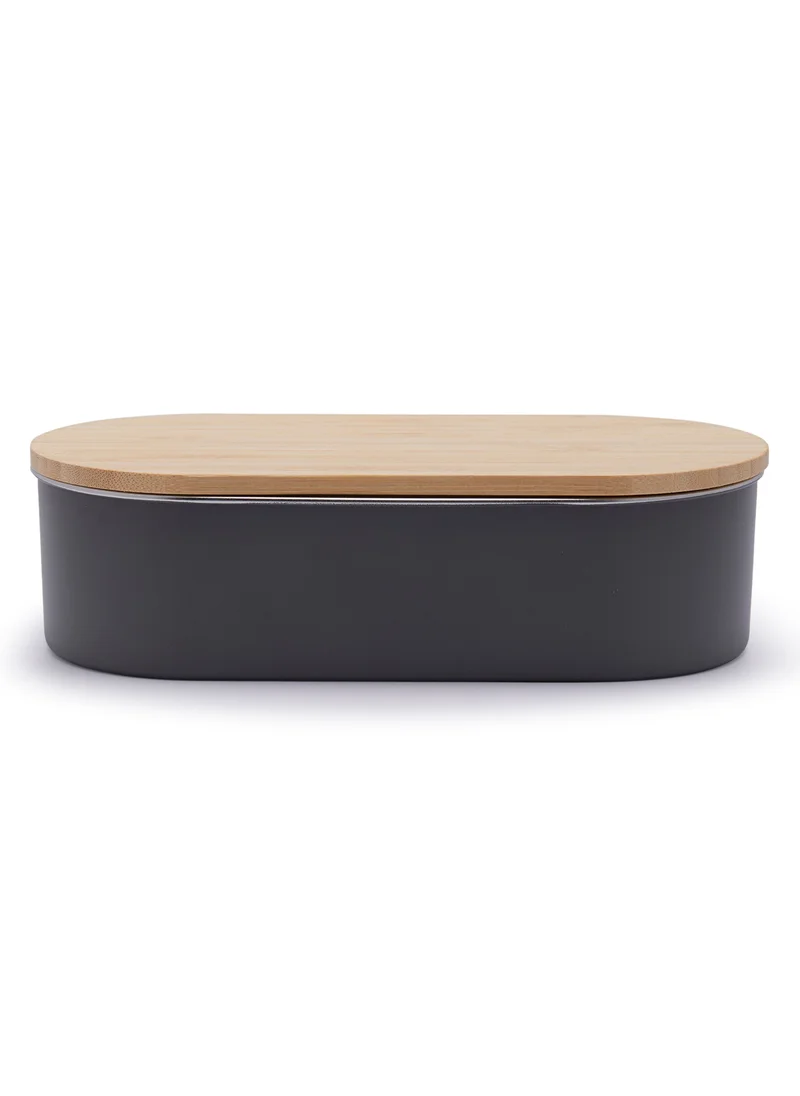 سيمبلي كيتشن Lg Beo Container Stainless Steel With Bamboo Lid