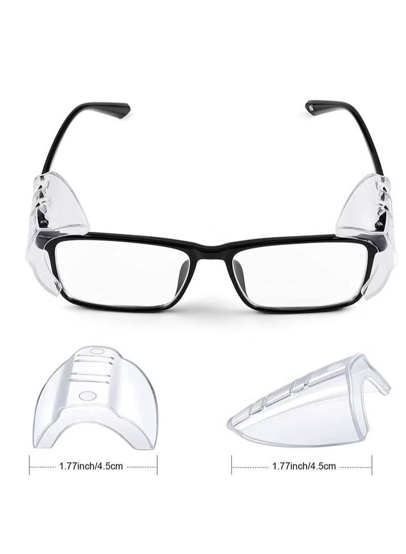 Side Shields for Transparent Prescription Glasses - 2 Pairs - Image 5