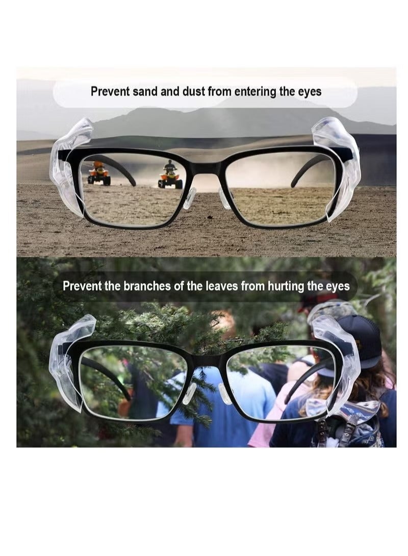 Side Shields for Transparent Prescription Glasses - 2 Pairs - Image 3