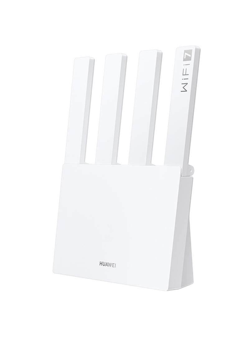 HUAWEI Wifi BE3 Router, Wifi 7, 3.6 Gbps, Dual band, Visualized Wi-Fi Diagnosis, Parental control White - Image 1