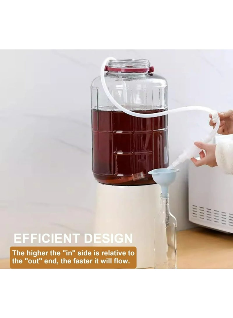 Home Brewing Siphon Hose Wine Beer Making Tool Brewing Food Grade Materials plastic beer chiller - Image 4