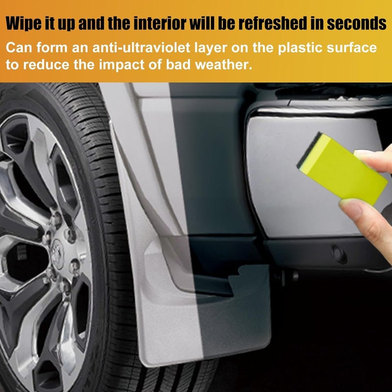 ROKTRY 1 pcs Plastic Restorer for Cars ,Lasting Auto Restoring Liquid , Exterior and Interior Plastic Revitalizing , Resists Water,Auto Exterior & Interior Plastic Cleaner - Image 5