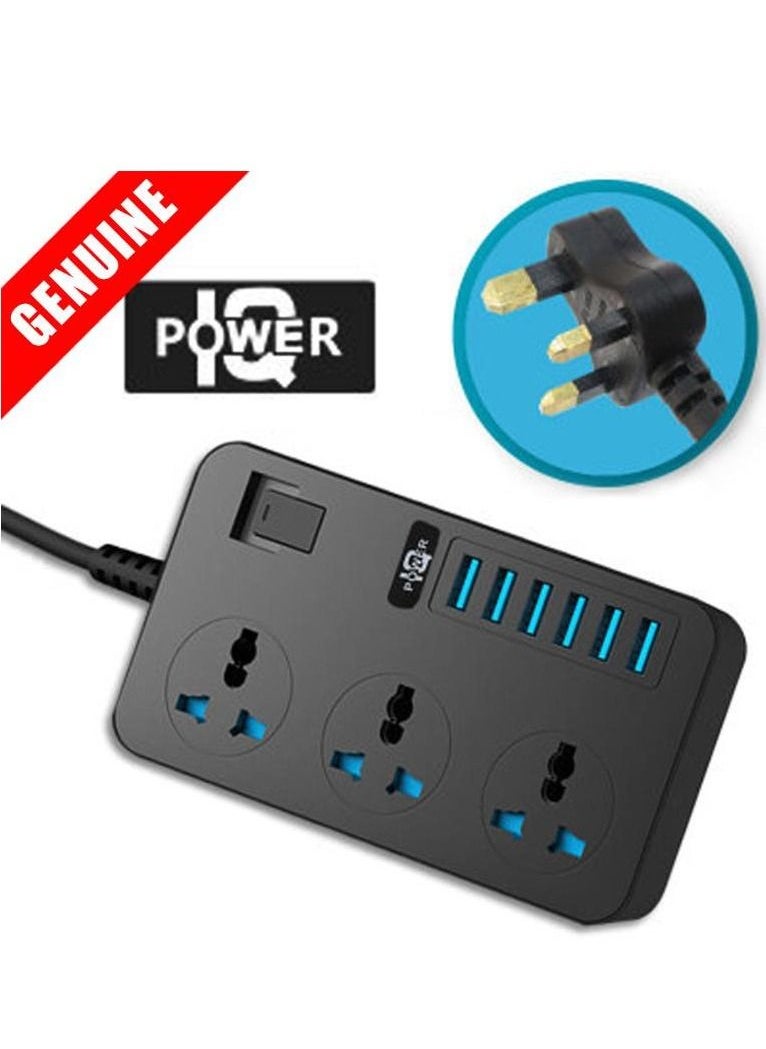 تمديد مقبس الطاقة TB-T09 مع 6 منافذ USB