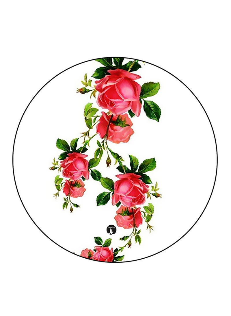 RKN Flowers Printed Mouse Pad  Multicolour