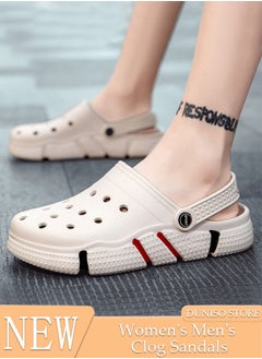 DUNISO Sandals for Men and Women Fashion Quick Drying Slide Sandal with Non-slip Soles Thick Sole Beach Slipper Breathable Slip-on Sandal Men's House Flat Slipper for Indoor & Outdoor  - Image 1