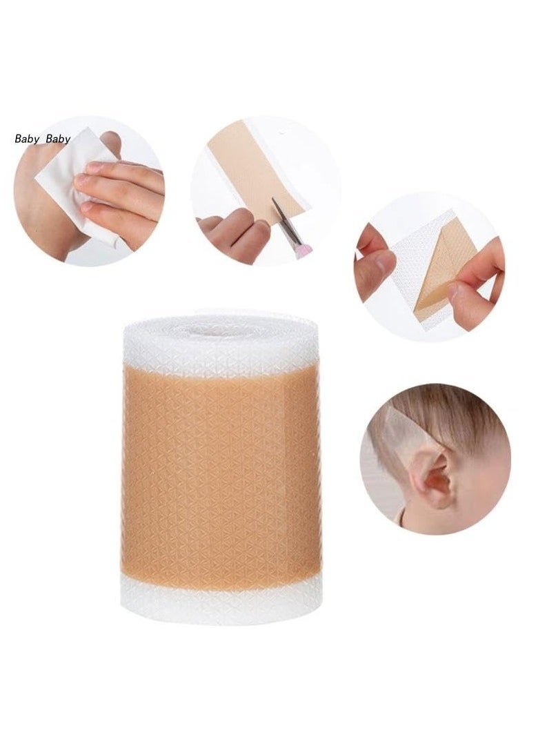 2 Pack Baby Auricle Valgus Correction Patch Newborn Baby Ear Aesthetic Correctors Kids Infant Protruding Ear Patch Stickers Baby Silicone Gel Ear Tape 4cmx50cm - pzsku/Z559B34FAAB75938C61ADZ/45/_/1709278565/a95e927f-bc2f-4d72-9cbb-d120da4cd739