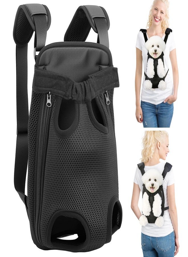 Mosago Dog Backpack Carrier, Adjustable Pet Front Carrier with Thick Padded Bottom Support, Legs-Out Chest Carrier for Small to Medium Dogs 7-11 lbs, Easy Fit for Walking, Hiking, Camping, Traveling - Image 1