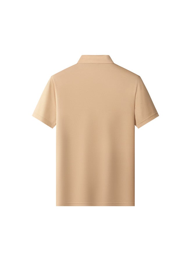 Tucano Breathable & Summer Men's Short-sleeve T-shirt - Casual Versatile Comfortable Men's Top Polo Shirt - Image 3