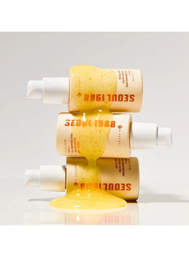 K-SECRET SEOUL 1988 GLOW SERUM : NIACINAMIDE 15% + YUJA - Image 3
