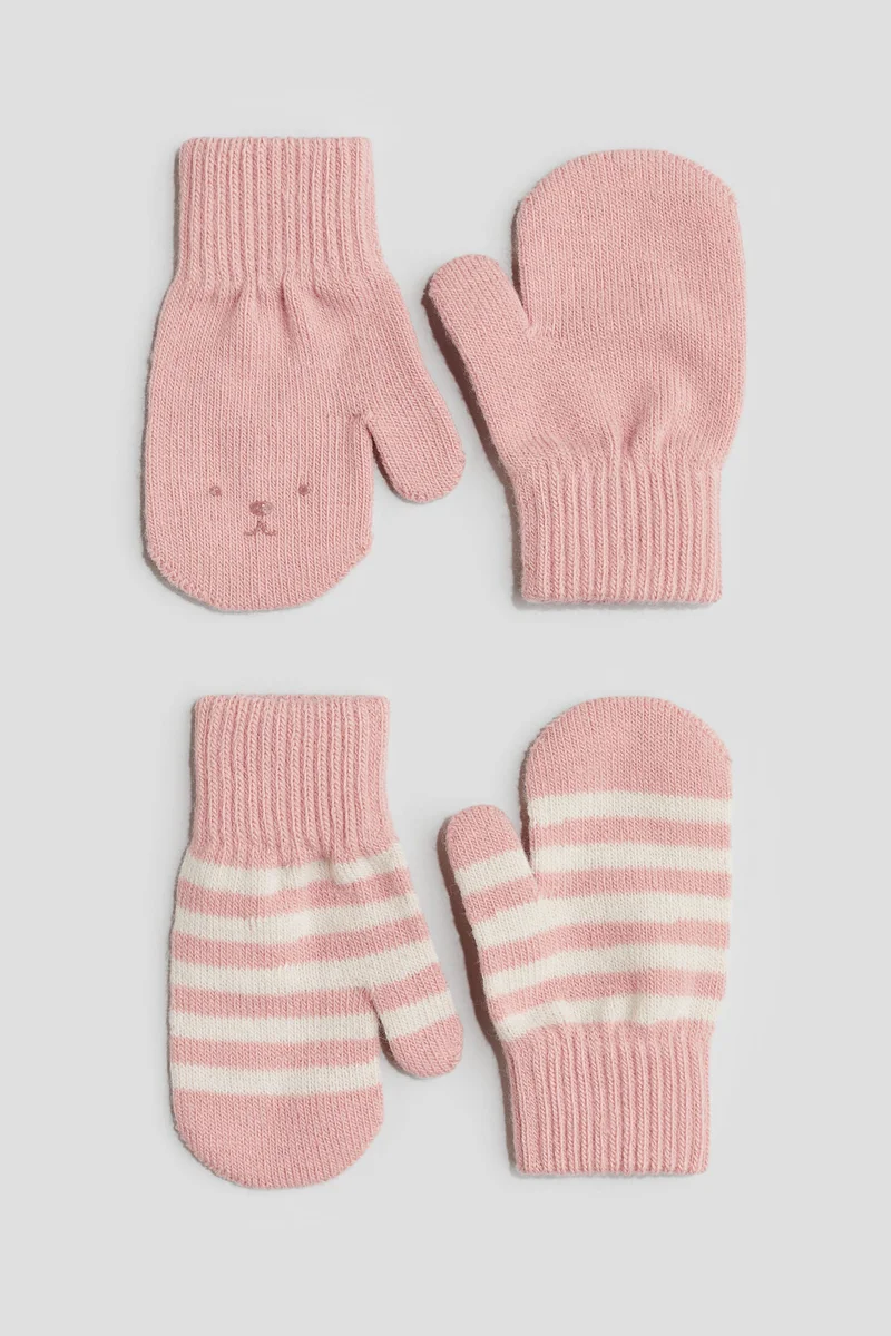 H&M 2-Pack Mittens