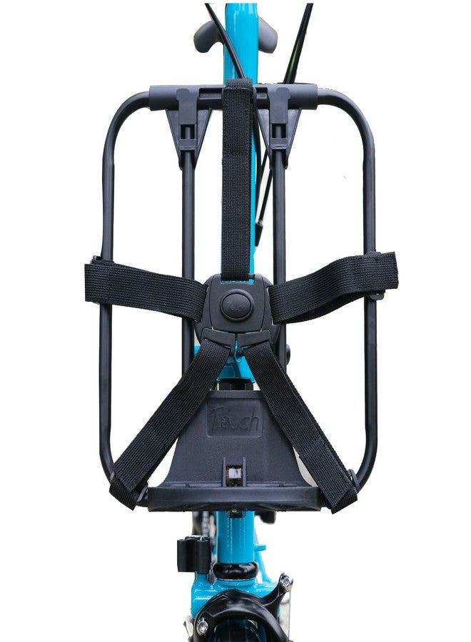 مجموعة حامل أمامي للدراجات القابلة للطي من SplendoRoute لدراجات Brompton (أسود) - Image 1