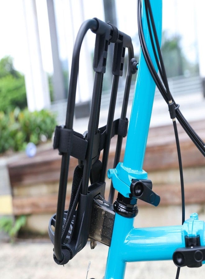 مجموعة حامل أمامي للدراجات القابلة للطي من SplendoRoute لدراجات Brompton (أسود) - Image 4