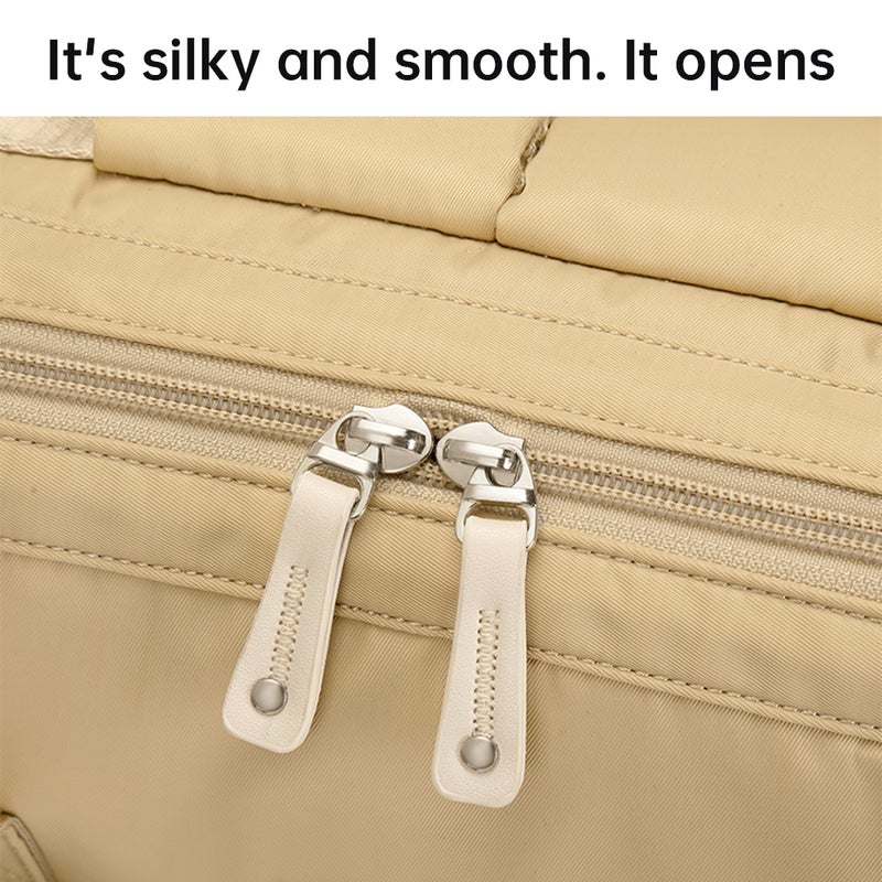 21in Large Diaper Bag Backpack for Baby Girl Boys with Wet Dry Bag Lightweight Cute Waterproof Travel Mom Dad Diaper Bag with Detachable Crossbody Bag Essentials Mommy Bag for Milk Bottle Tissue - Image 3