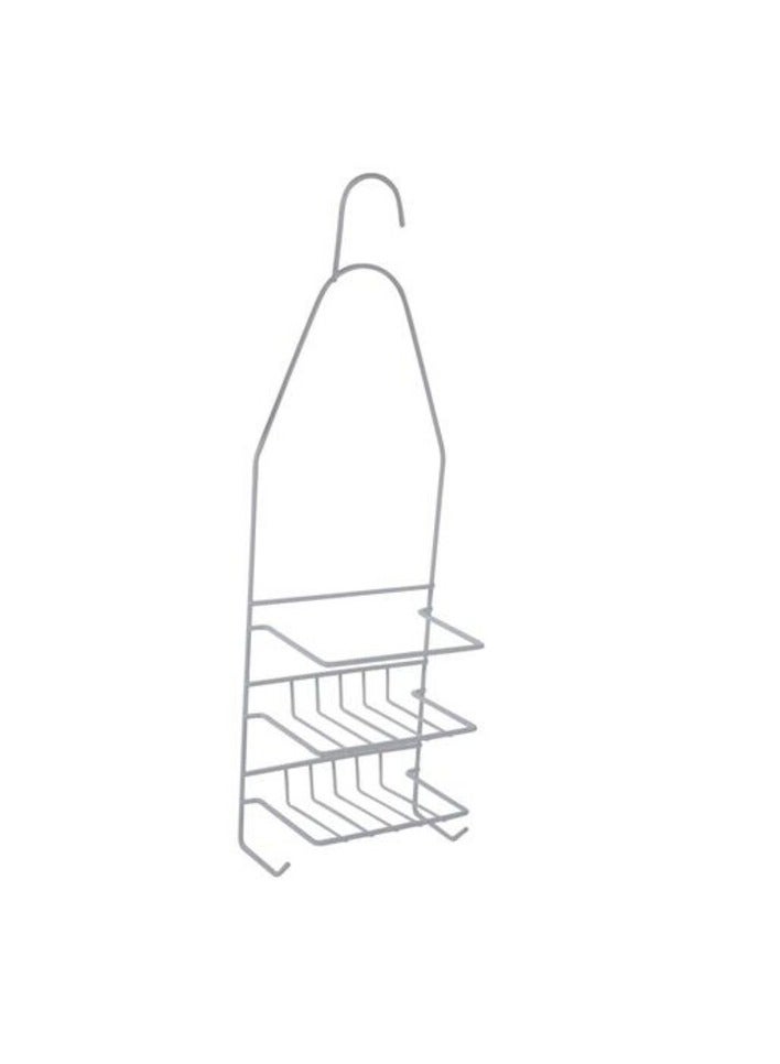 Allstar Parana Shower Caddy (Small, 15.5 cm, White)