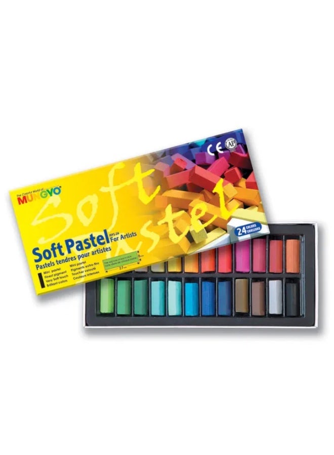 Soft Pastel 24 Assorted Colors