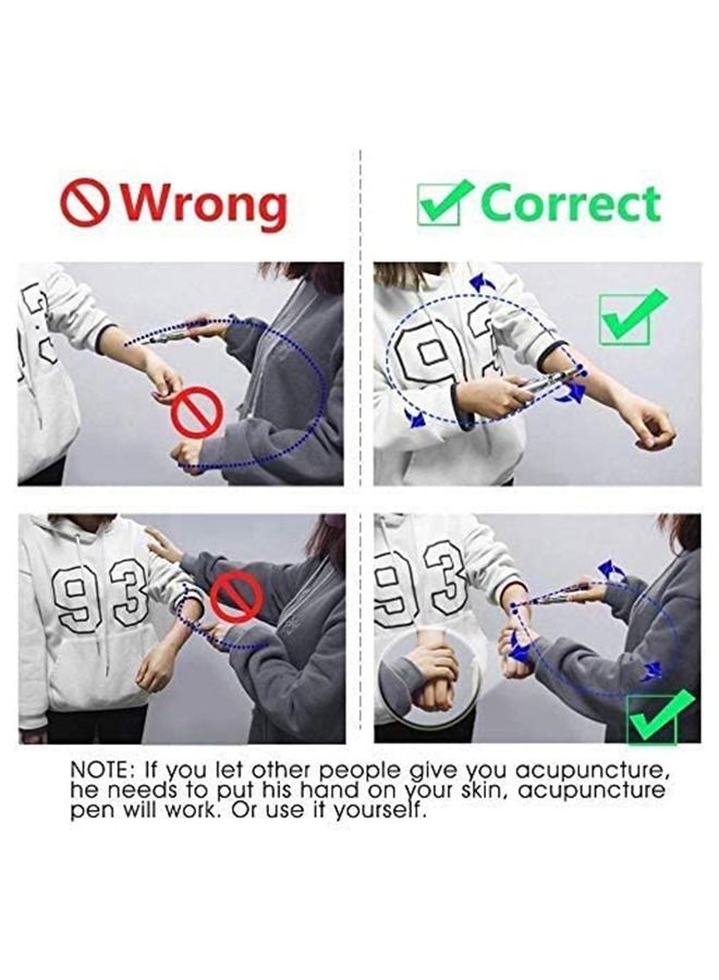 ياميم القلم مدلك الوخز بالإبر الإلكترونية المحمولة - Image 3