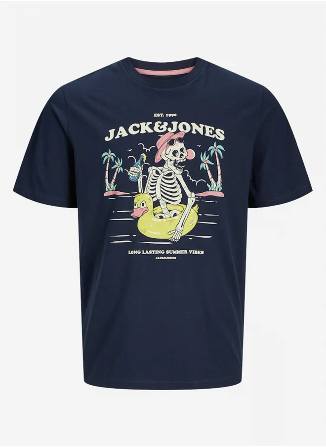 JACK & JONES JJELIJAH TEE SS CREW NECK