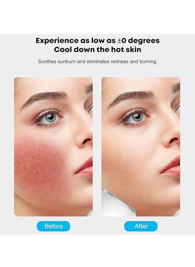 عام أداة جوا شا للوجه، جهاز كمادات ثلجية لتخفيف انتفاخ العينين، كمادات باردة للوجه لإصلاح حروق الشمس، جهاز تجميل منزلي، مناسب للاستخدام على الوجه والجسم - Image 3