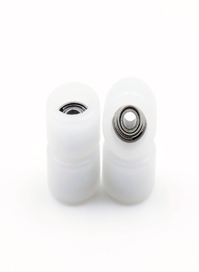 RACOFSB 65D Urethane Fingerboard Wheels Pro Mini Shape (White) - Image 2