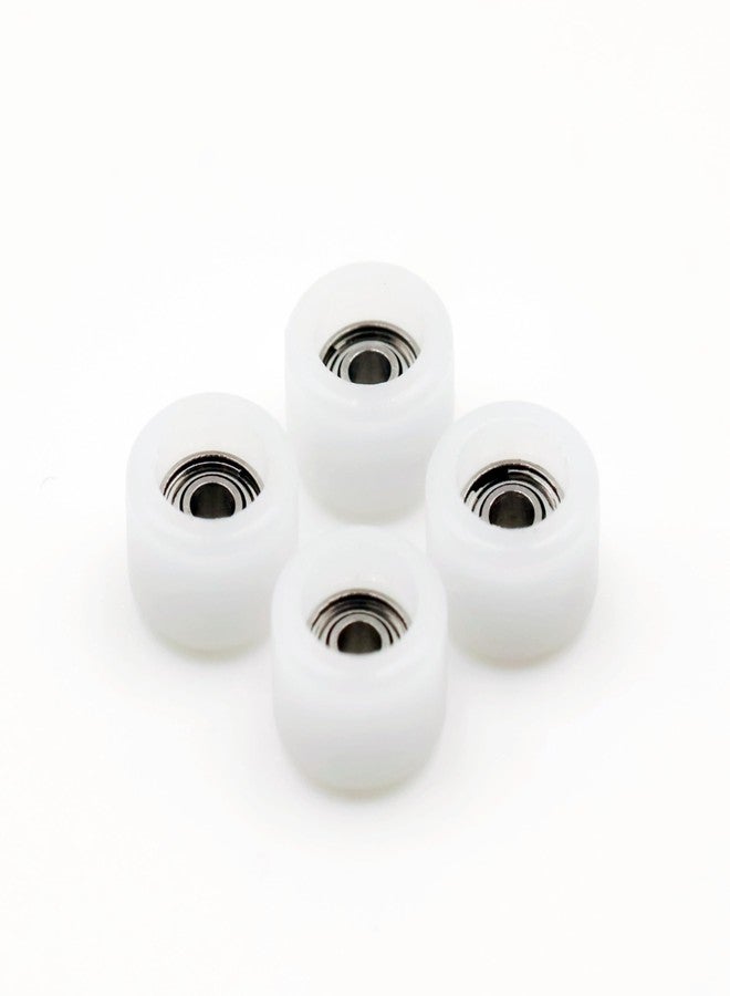 RACOFSB 65D Urethane Fingerboard Wheels Pro Mini Shape (White) - Image 4