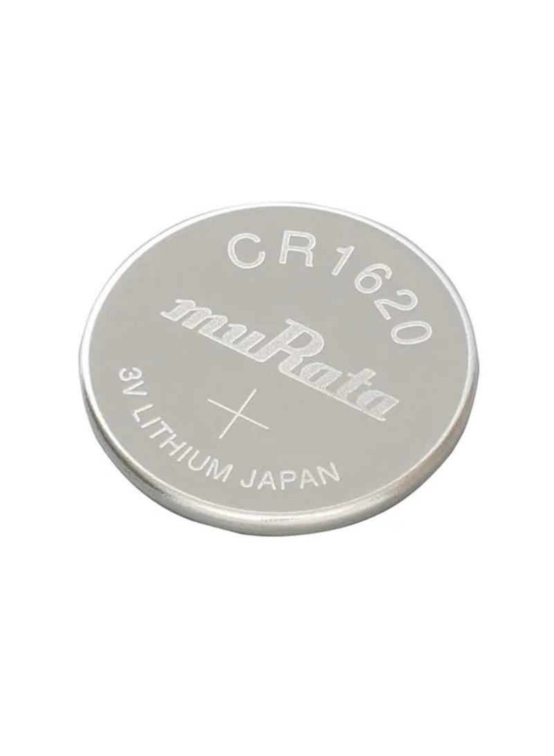muRATA 5-Pieces Murata CR1620 Lithium 3V (muRata) Japan Batteries - Image 2