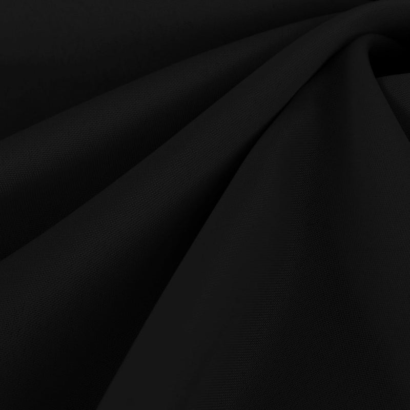 sancua Black Square Tablecloths 70x70 Inch - Fabric Table Cloth for Square or Round Tables, Washable Polyester Table Cover for Outdoor Party, Birthday, Decorative Display Tables - Image 4