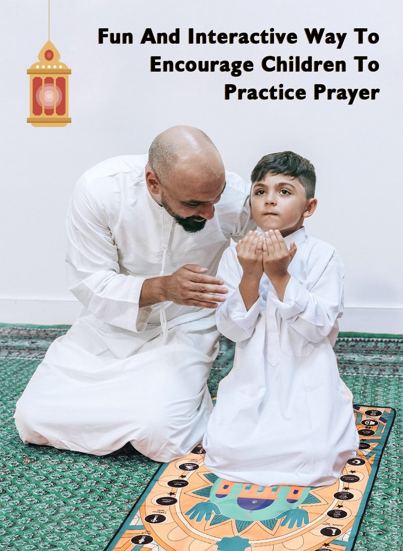 Kids Educational Interactive Smart Prayer Mat 131 x 75cm