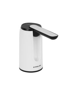 Epsilon Epsilon Rechargeable Water Dispenser- EPSWD1640 | Simple Installation, Dispensers for Drinking Waters Gallon | Can be Used at Home and Office | Portable and Light-Weight, Automatic | Foldable Head, Easy One Button Mechanism and Type-C Charging | White  - Image 1