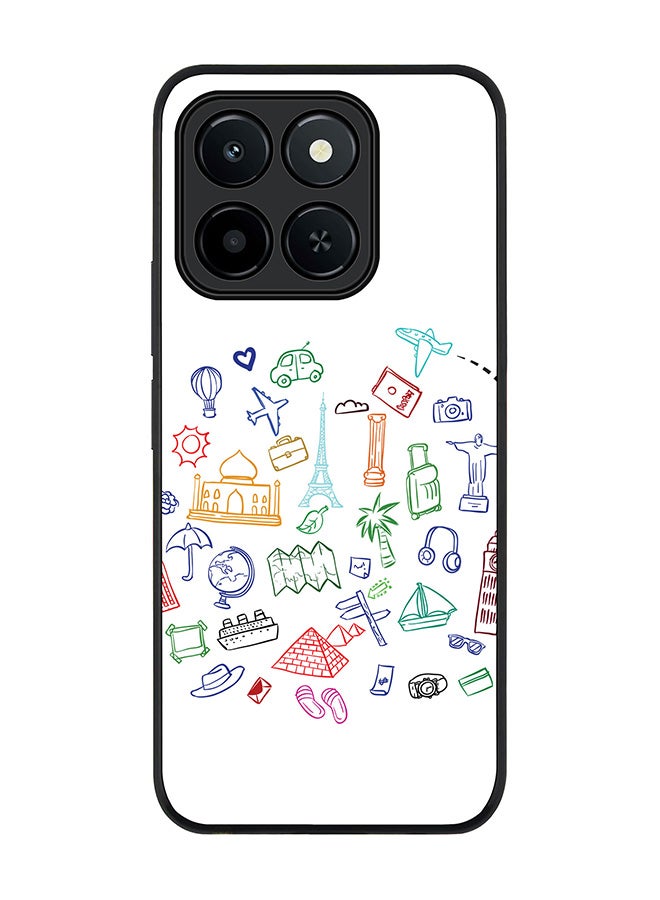 Stylizedd For Honor X6c Case,Slim fit Camera Protection, Shockproof Thin Phone cover  - Traveler