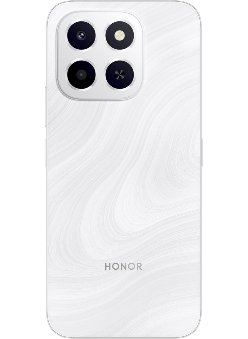 هونور X6c 4G ثنائي الشريحة 6GB RAM 256GB ROM أبيض ضوء القمر - النسخة الدولية - Image 4