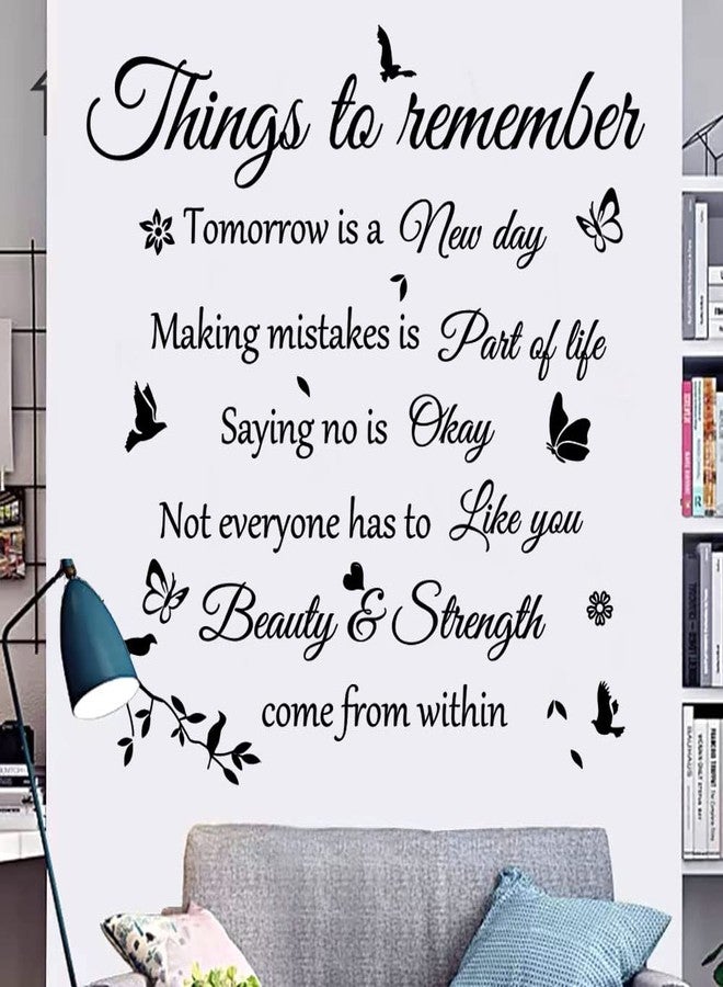 Datesno Wall Sticker Wall Stickers Wall Decals Things to Remember Wall decalwall Decor Wall Decorations Home Decor Home Decorations - Image 1