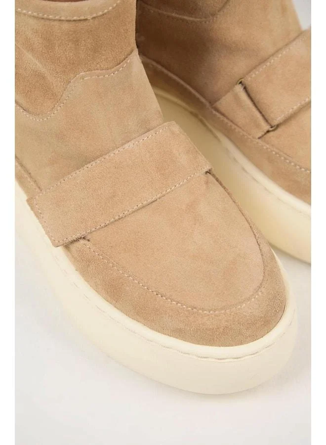 Manijero  Ember Women's Real Leather Cracked Fur-Lined Sand Boot. for Women | Best Price UAE