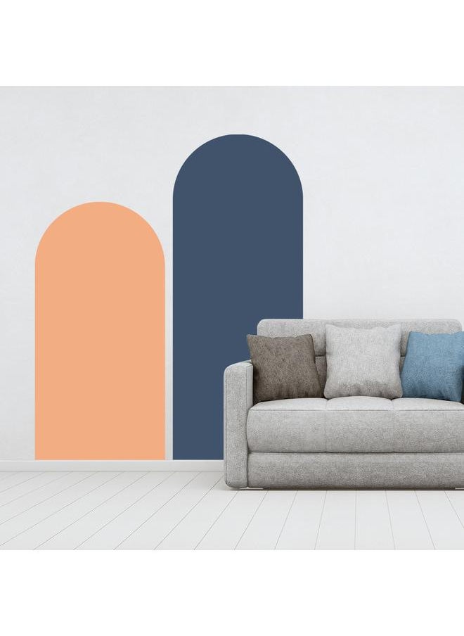 Bluejw - Arched Boho Arch Cross Border Wall Stickers Solid Color Geometric Beauty Art Transformation Decorative Wallpaper JGD001-006 - Image 1