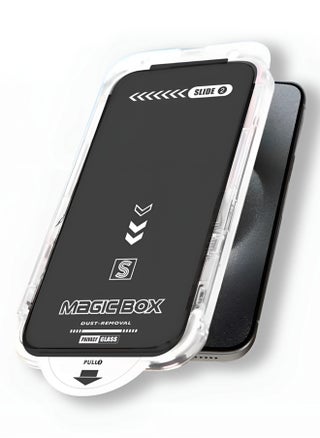 Privacy Screen Protector for iPhone 15 Pro Max – Magic Box Auto-Align, Full Glass, Anti-Spy, Case-Friendly - pzsku/Z559CDED7A2E6588E8AF3Z/45/1748439692/8679c762-78b9-4b2f-8f70-445dd99bff20