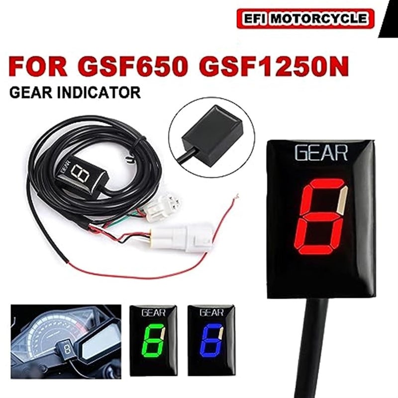 Yurefax Motorcycle 1-6 Speed Gear Indicator - Image 4