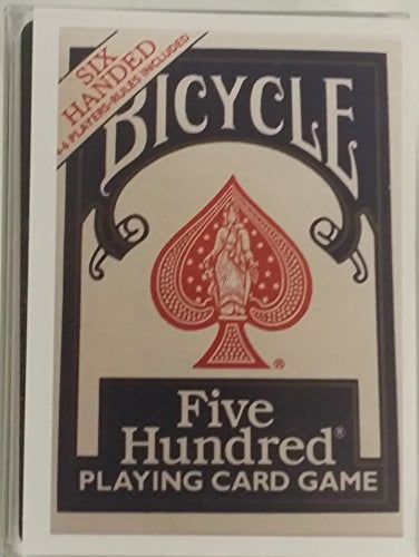 Bicycle Six Handed 500 Card Deck - Image 1