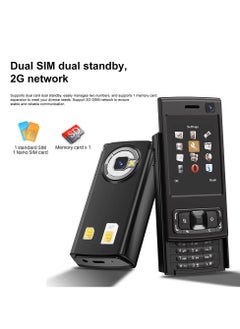 هوب جوال هوب N95Pro ثنائي الشريحة، شاشة 2.0 بوصة، بطارية 1000 مللي أمبير، يدعم شبكة 2G، مشغل MP4/MP3، بلوتوث، وراديو، مزود بشبكات التواصل الاجتماعي  - Image 4