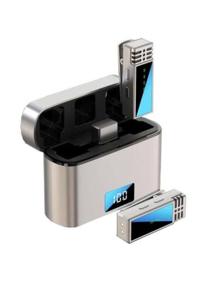 Jmary MW-15 Wireless Microphone with Charge Case - Image 1