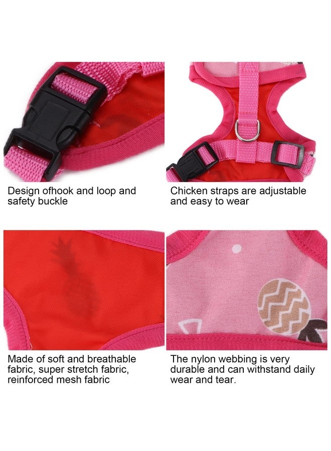 جلوجلو حبل جر للدجاج من GLOGLOW، حزام دجاج قابل للتعديل مع حزام مرن قابل للتهوية للحيوانات الأليفة لتدريب البط والإوز والدجاج وحزام المشي وحبل الجر - Image 3