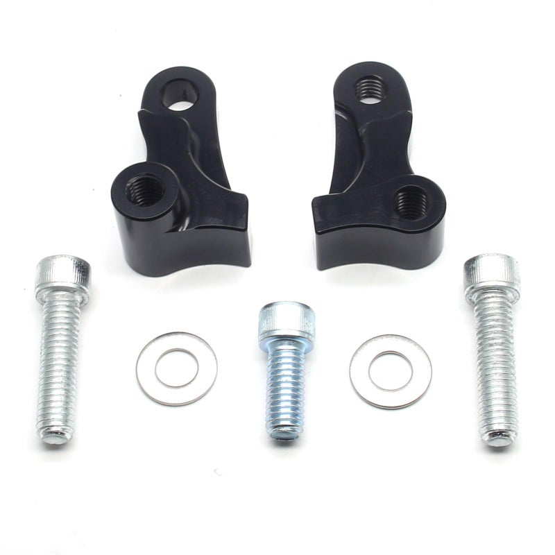 MZS Motorcycle Lowering Kit, 1.75" 1-3/4" Rear Adjustable Drop Link Touring Accessories Compatible with 2006-2017 Dyna Models Super Wide Glide Street Fat Bob Low Rider - Image 2