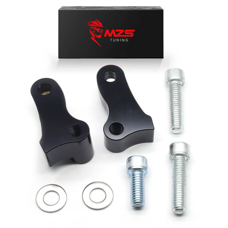 MZS Motorcycle Lowering Kit, 1.75" 1-3/4" Rear Adjustable Drop Link Touring Accessories Compatible with 2006-2017 Dyna Models Super Wide Glide Street Fat Bob Low Rider - Image 1